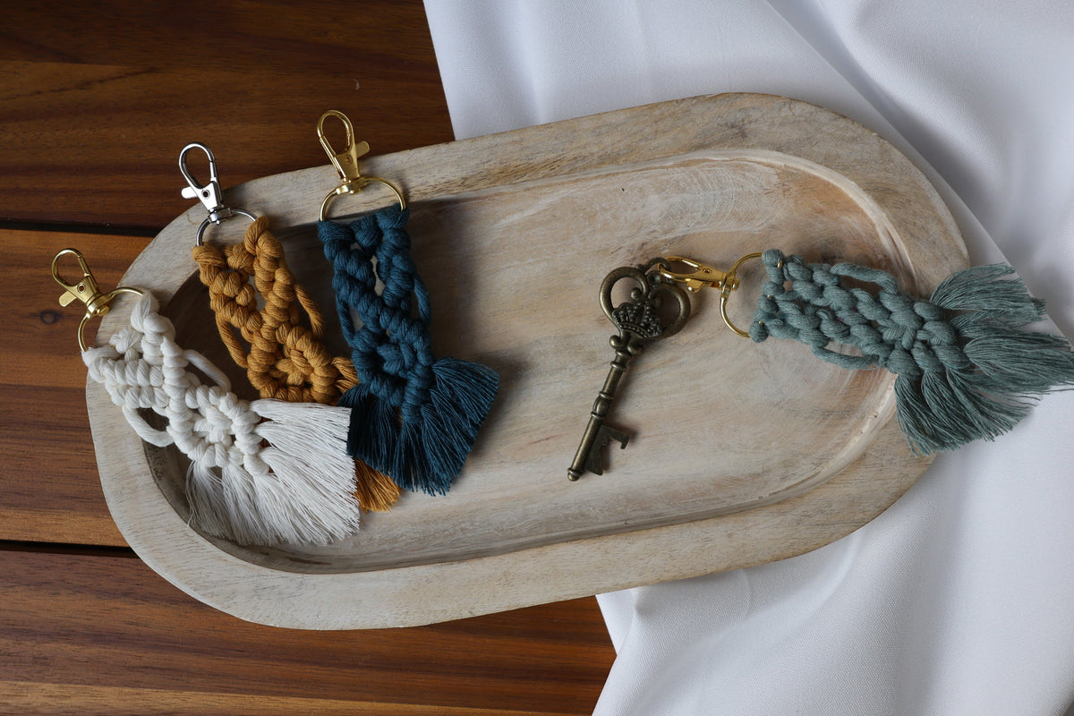 The OG Macrame Keychain