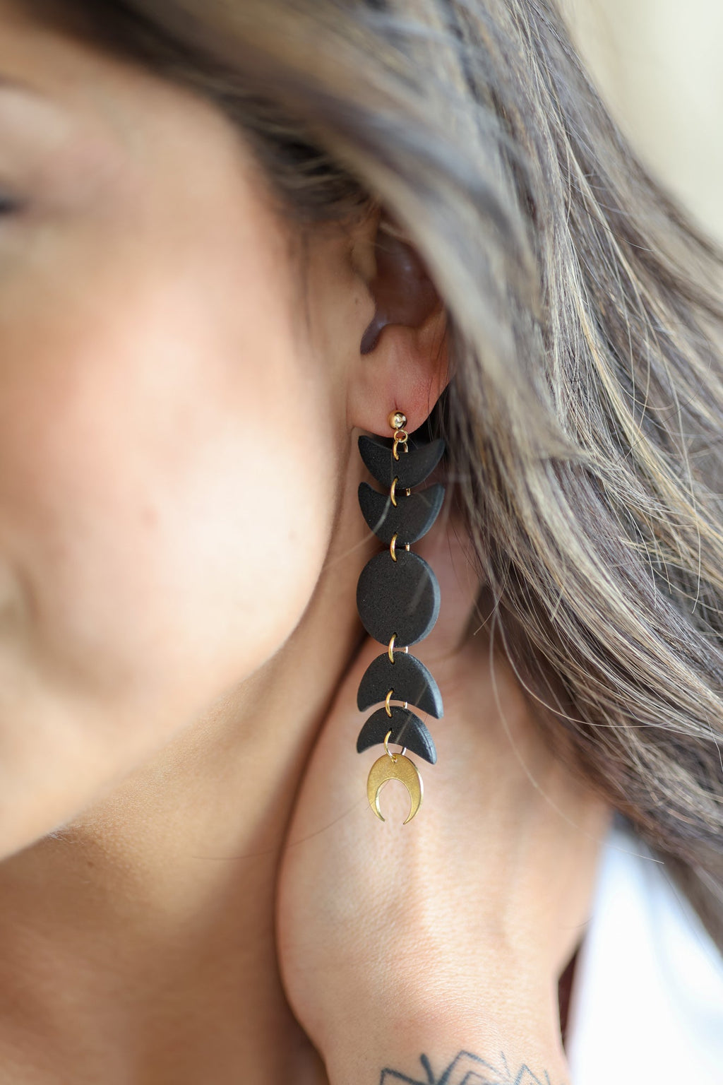 Moon Phase Dangles
