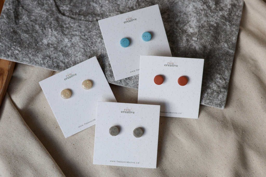 Dainty Geometric Studs