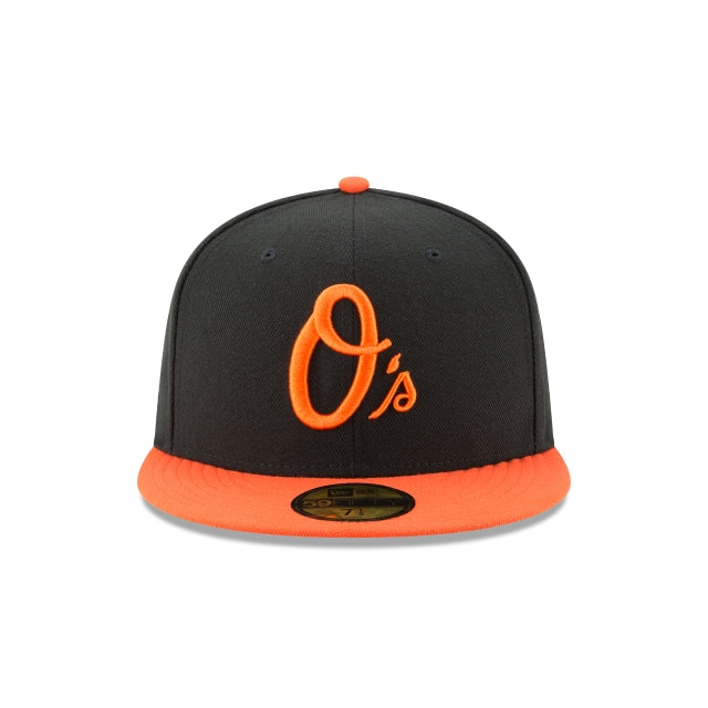 Baltimore Orioles Collection 59FIFTY Black, Orange Cap