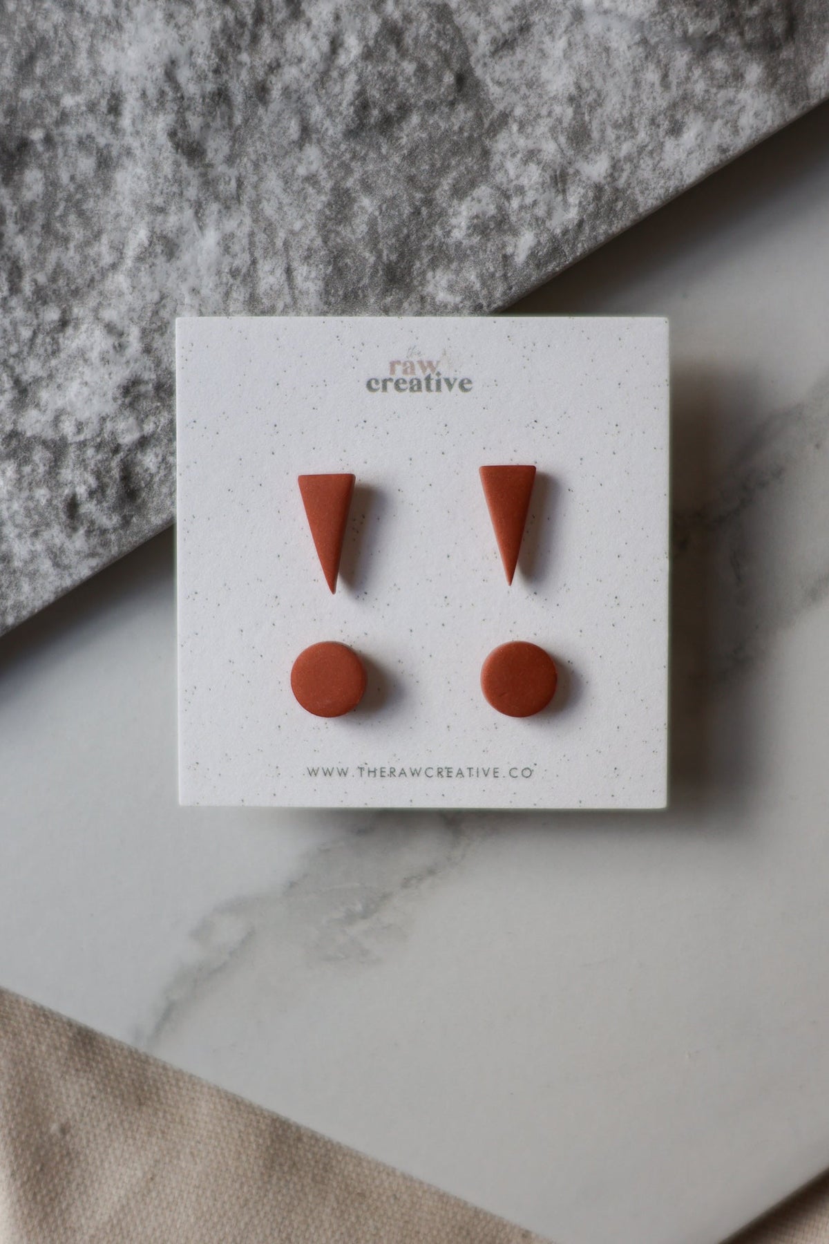 Dainty Geometric Studs