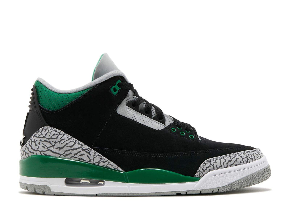 Air Jordan 3 Retro 'Pine Green' Sneakers