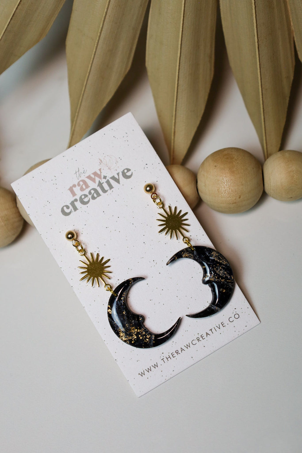 Man in the Moon Celestial Dangles