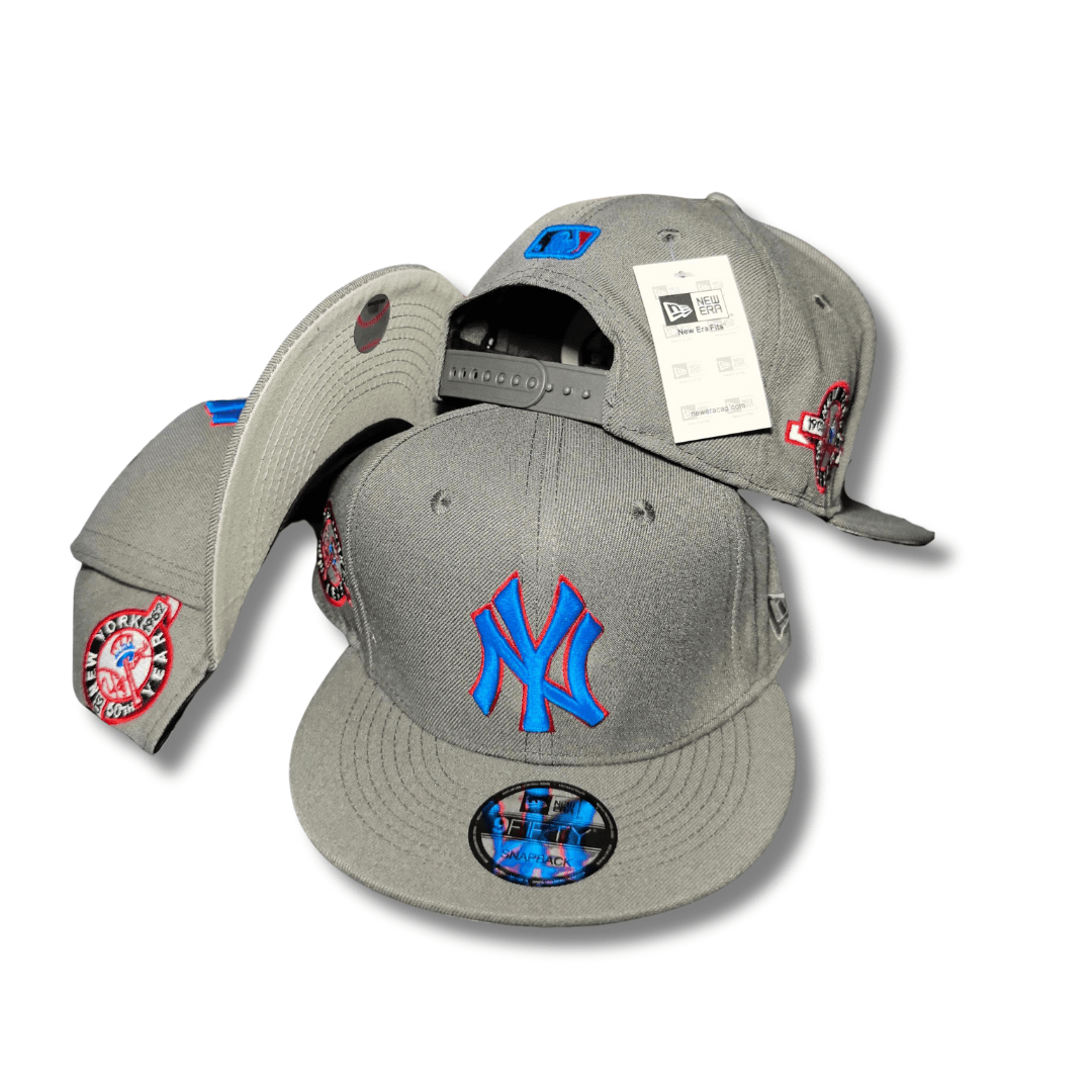 New York Yankees 9FIFTY with Anniversary Patches Gray and Blue Snapback Cap
