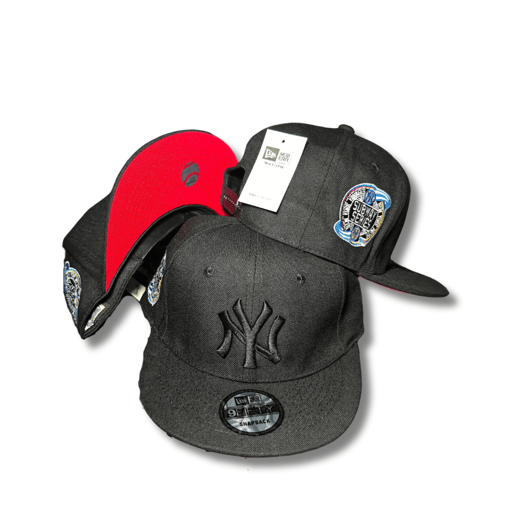 New York Yankees 9FIFTY Black Subway Series Edition Snapback Cap