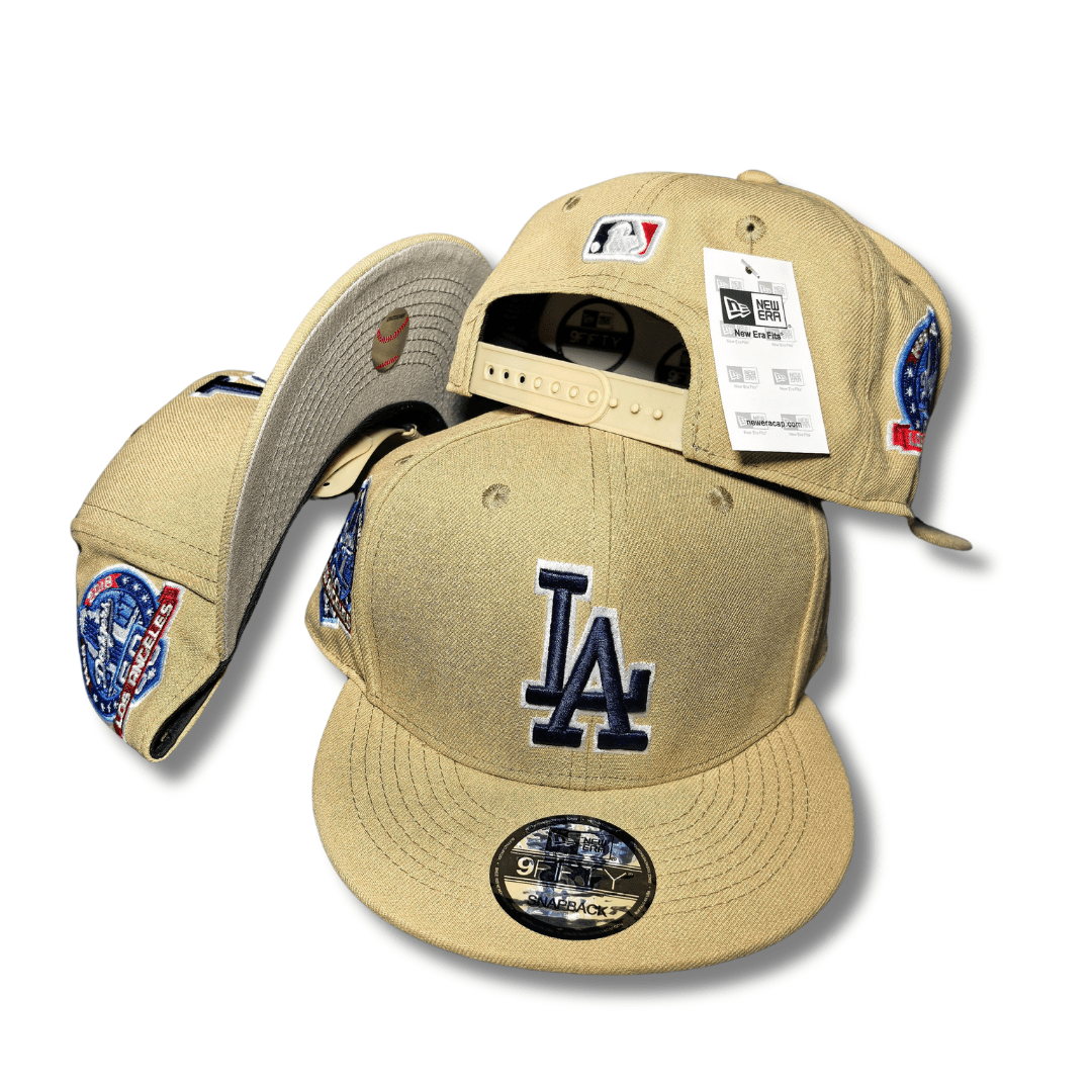 Los Angeles Dodgers, OVO X DRAKE OWL LOGO Beige,New Era 59FIFTY Cap
