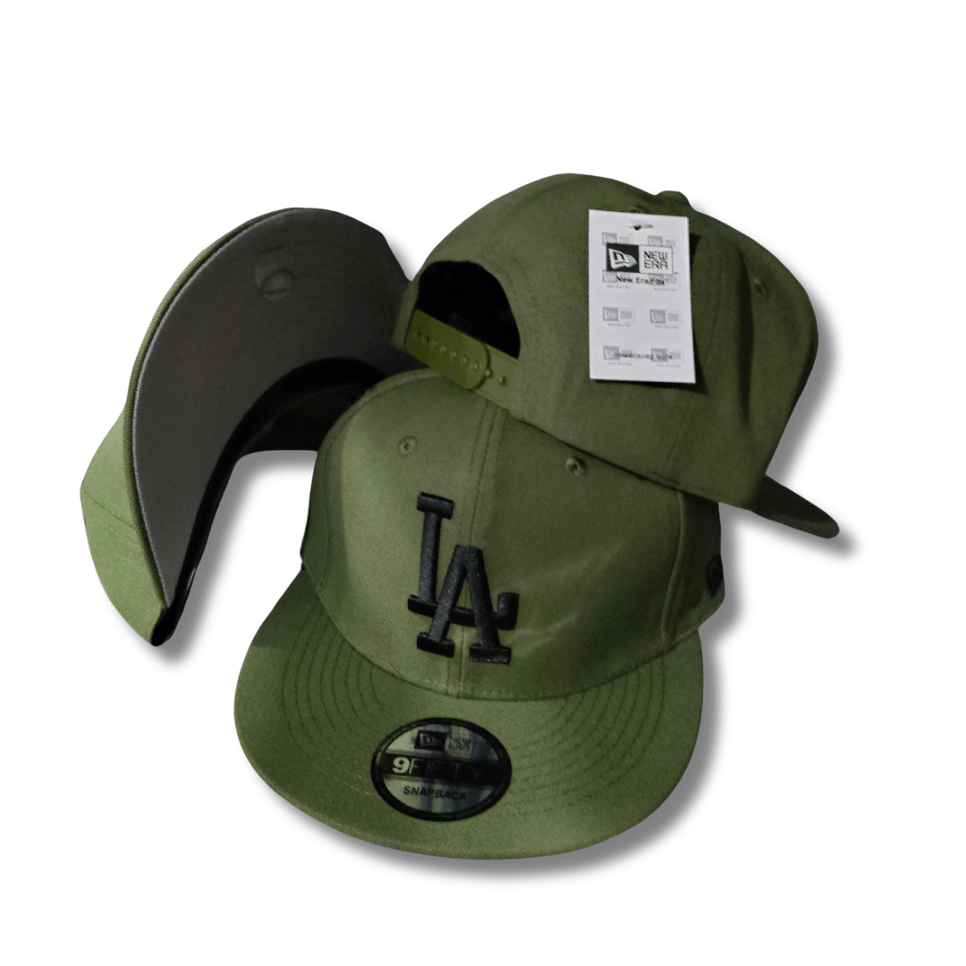 Los Angeles Dodgers New Era 9FIFTY Olive Green Edition Snapback Cap