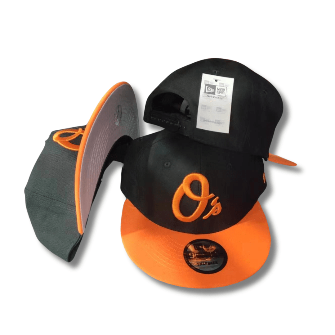 Baltimore Orioles Collection 59FIFTY Black, Orange Cap