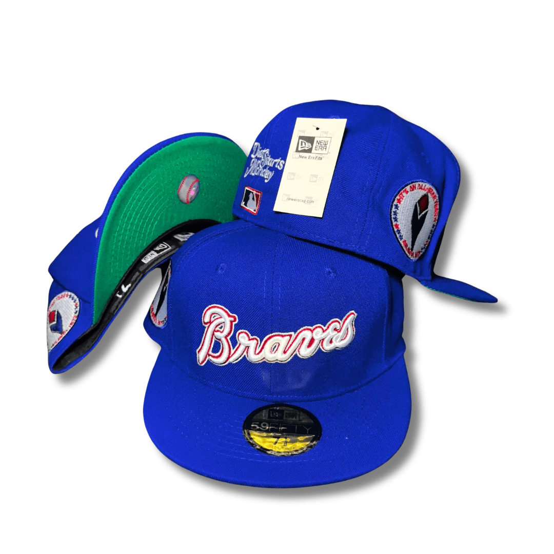 Atlanta Braves Royal Blue New Era 59FIFTY Diet Starts Monday Cap
