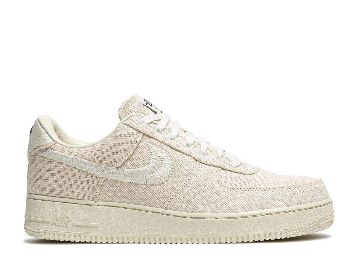 Nike Stussy x Air Force 1 Low 'Fossil' Sneakers
