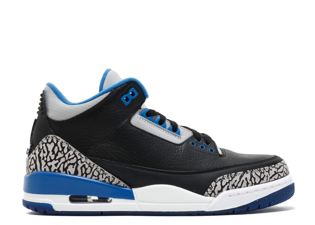 Air Jordan 3 Retro 'Sport Blue' Sneakers