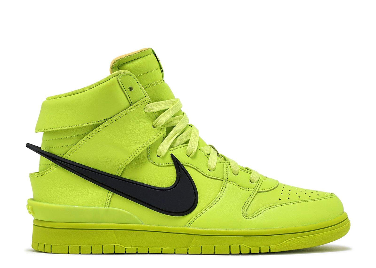Nike AMBUSH x Dunk High 'Flash Lime' Sneakers