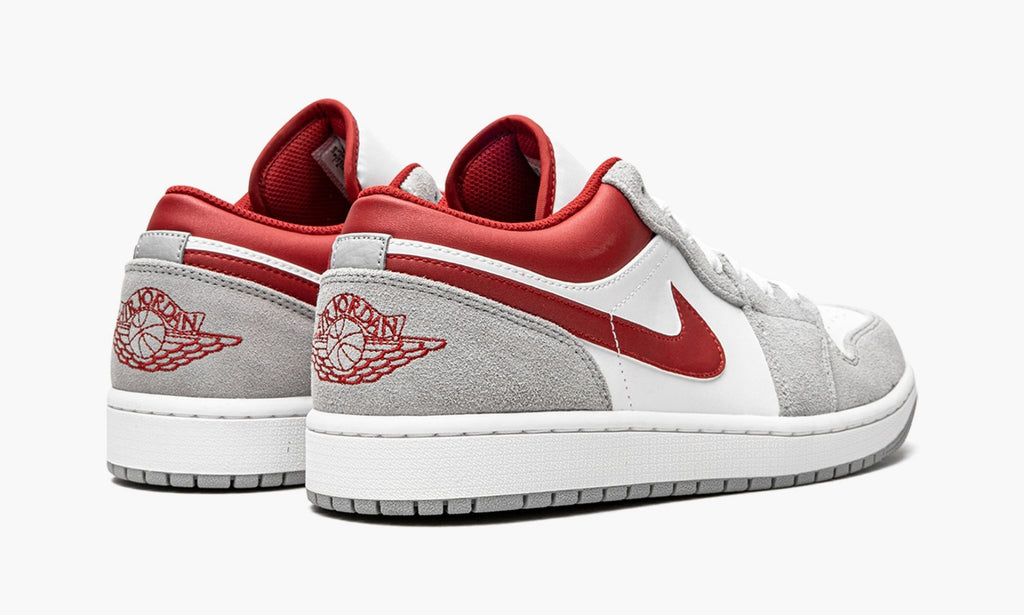 Air Jordan 1 LOW SE "White / Grey / Red" Sneakers