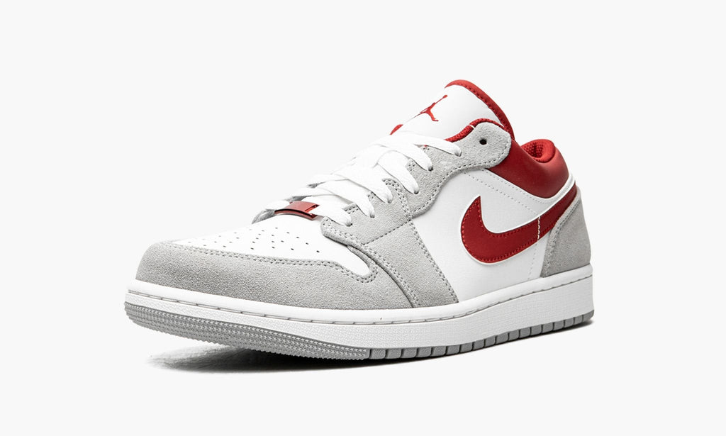 Air Jordan 1 LOW SE "White / Grey / Red" Sneakers