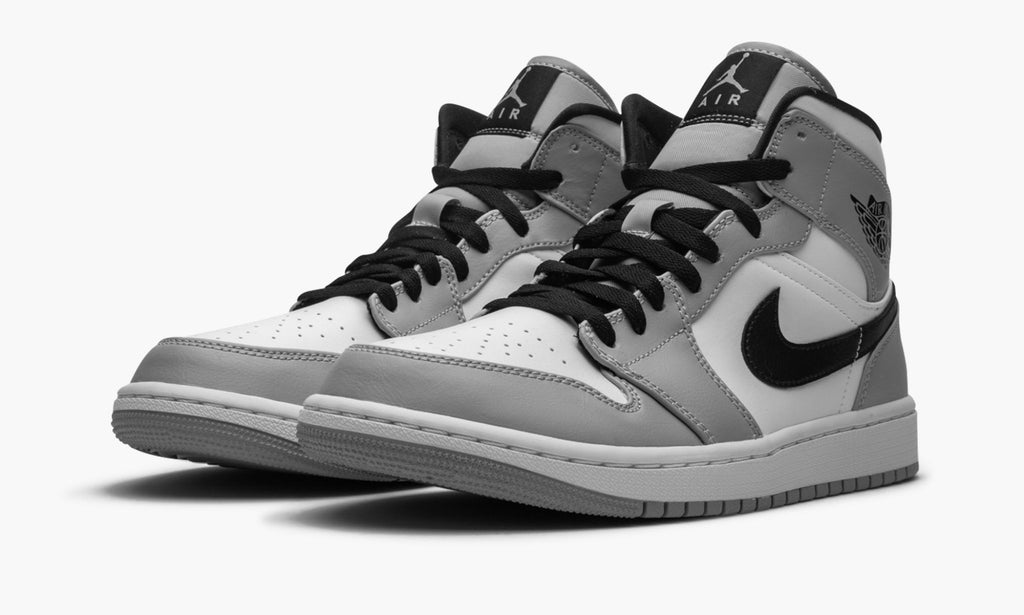 Air Jordan 1 Mid Light Smoke Grey Sneakers