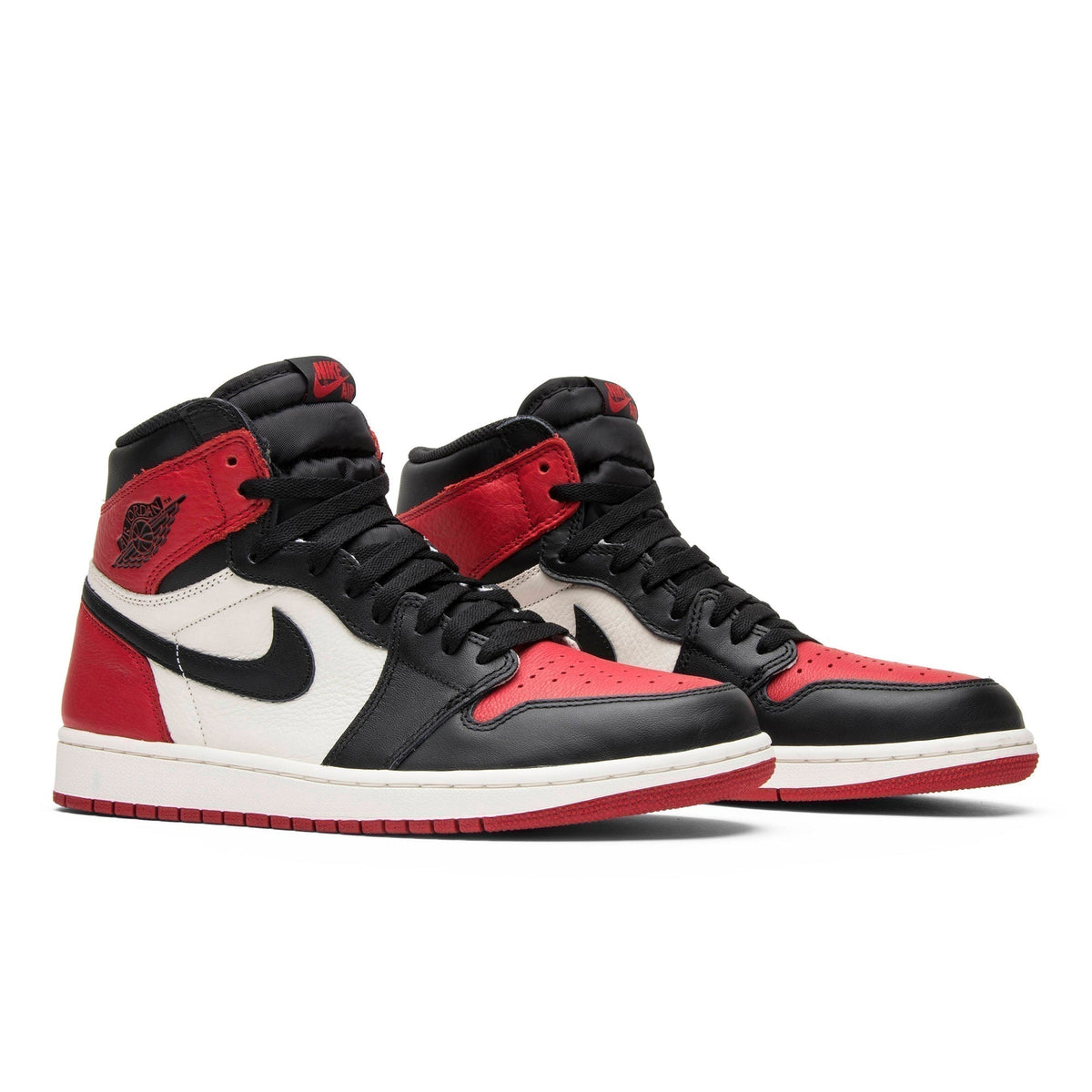 Air Jordan 1 Retro High OG Bred Toe 555088-610 Sneakers