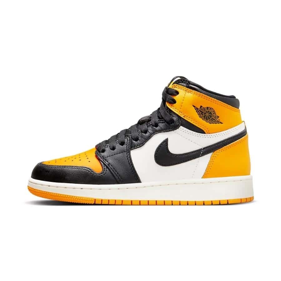 Air Jordan 1 Retro High OG Yellow Toe Sneakers