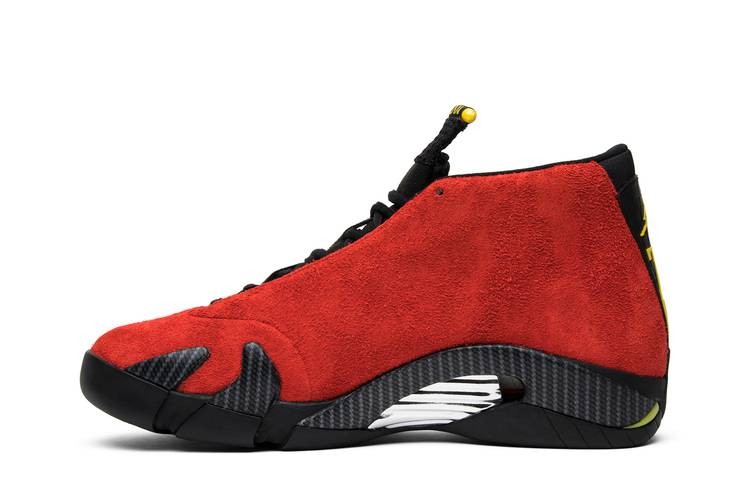 Air Jordan 14 Ferarir Red Sneakers