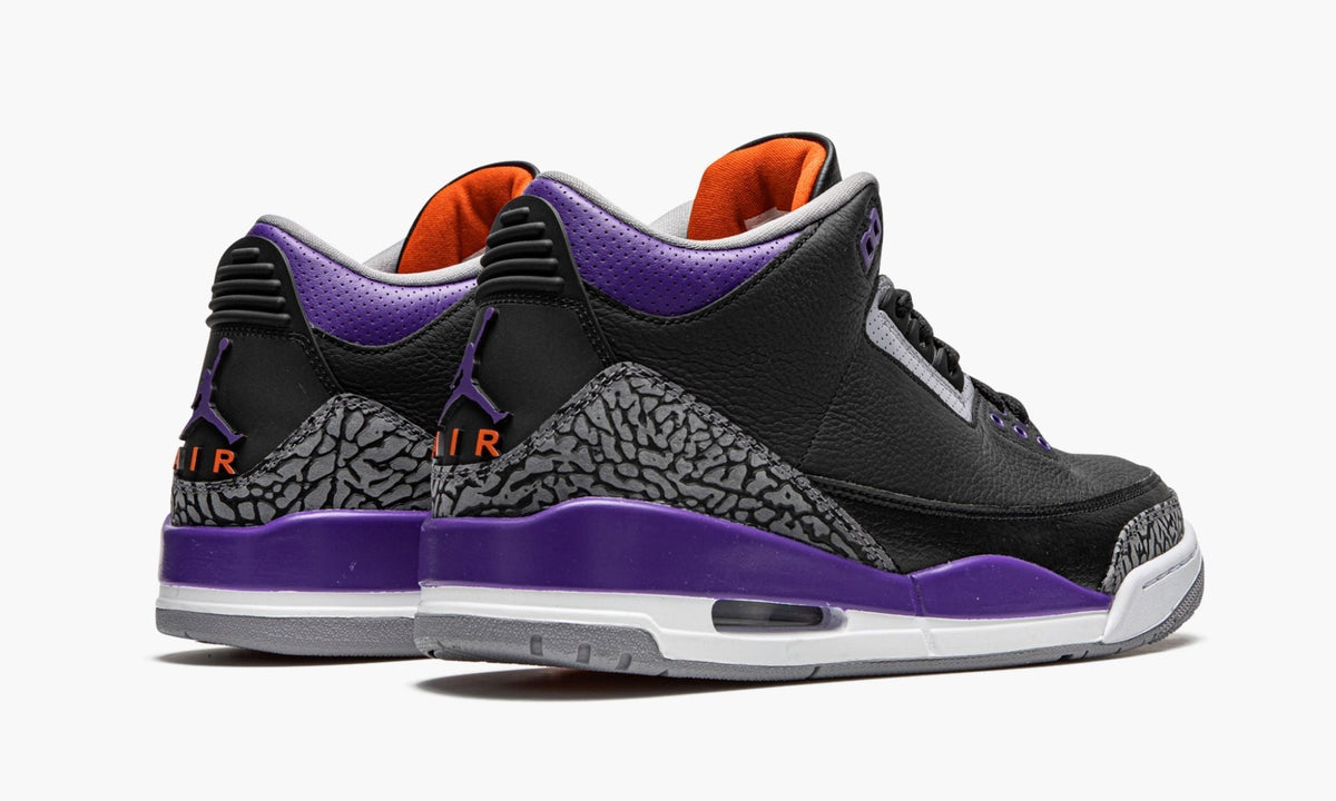 Air Jordan 3 Retro "Court Purple" Sneakers