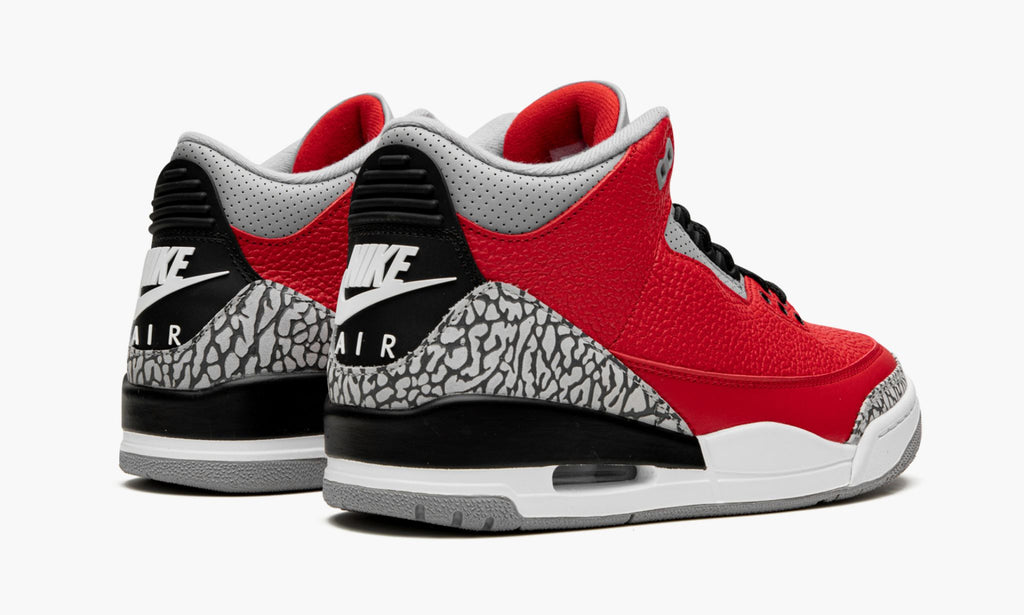 Air Jordan 3 Retro "Red Cement/Unite" Sneakers