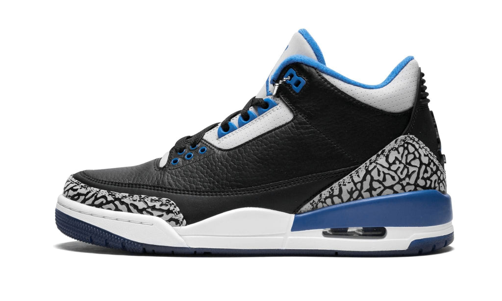 Air Jordan 3 Retro "Sport Blue" Sneakers