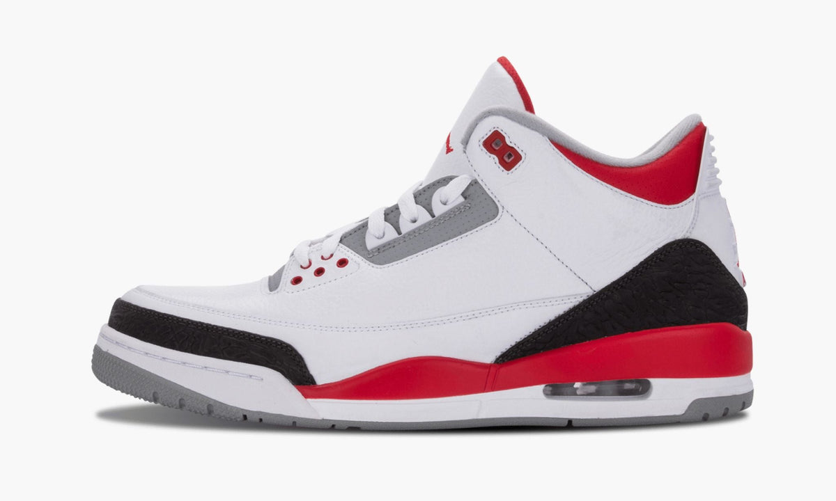 Air Jordan 3 Retro Fire Red Sneakers
