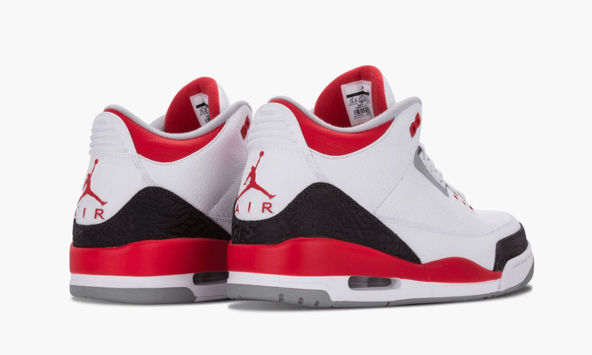 Air Jordan 3 Retro Fire Red Sneakers