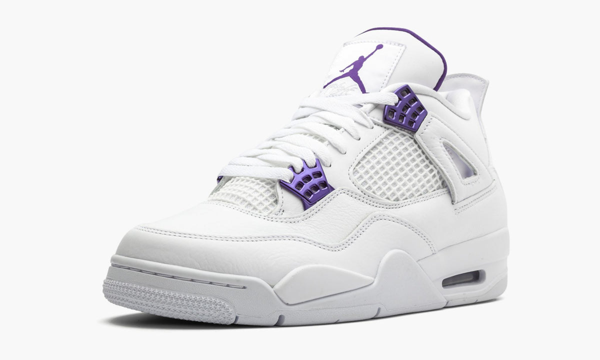 Air Jordan 4 Retro Metallic Pack - Purple Sneakers
