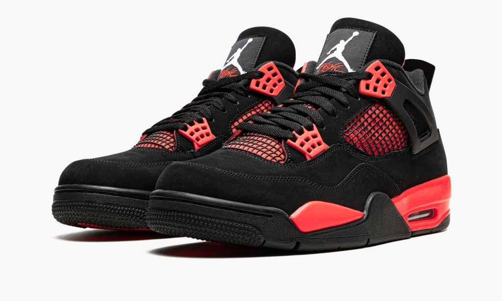 Air Jordan 4 Retro Red Thunder Sneakers