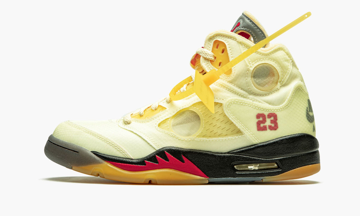 Air Jordan 5 Retro SP "Off-White - Sail" Sneakers