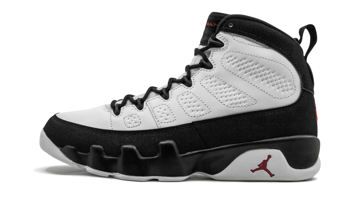 Air Jordan 9 Retro "White Black Red 2016 Release" Sneakers