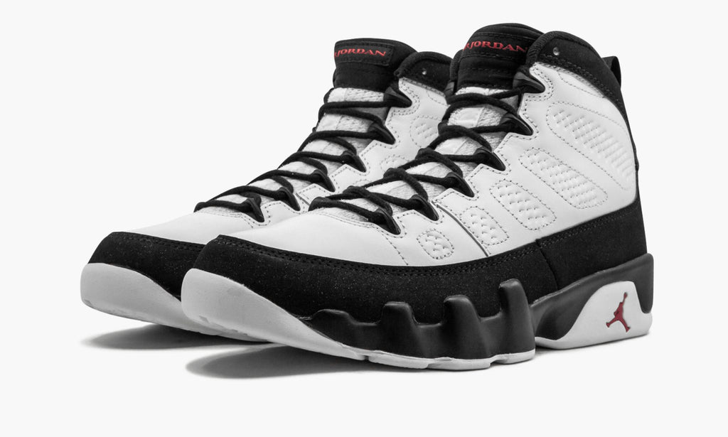 Air Jordan 9 Retro "White Black Red 2016 Release" Sneakers