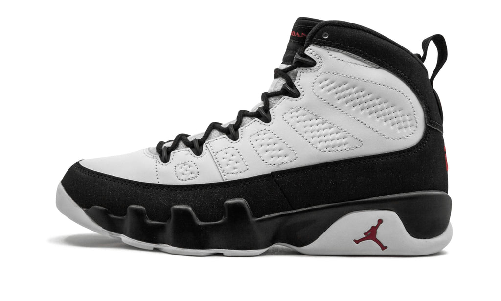 Air Jordan 9 Retro White Black Red 2016 Release Sneakers