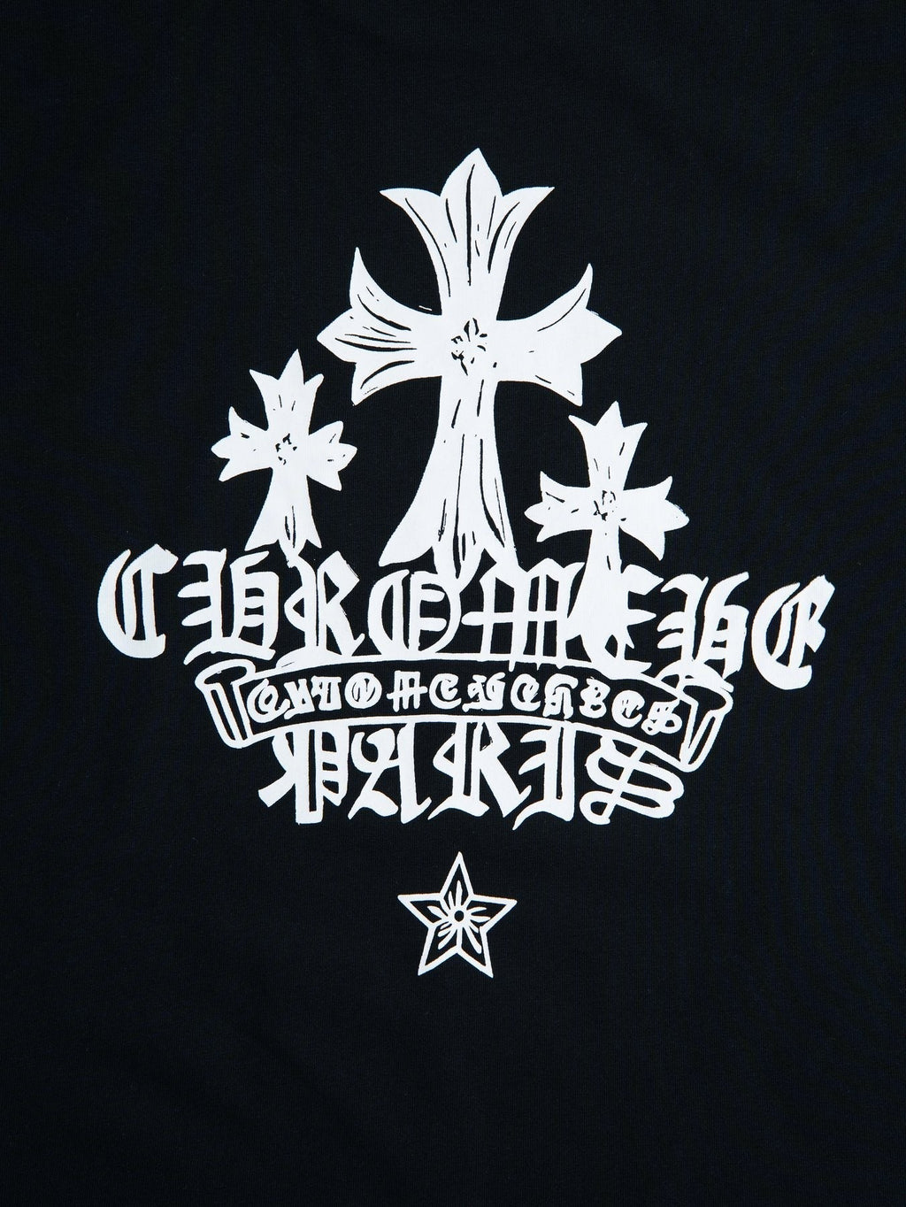 Chrome Hearts Cross Graphic Short-Sleeve T-Shirt — detail