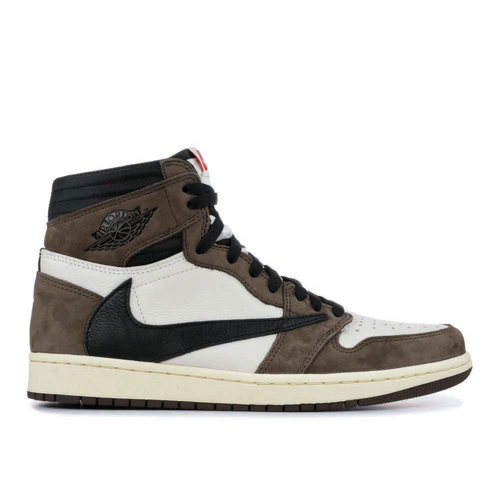 Travis Scott x Air Jordan 1 Retro High OG 'Mocha' Sneakers
