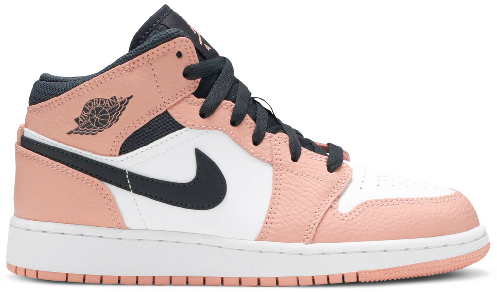 Jordan 1 Mid Pink Quartz 555112 Sneakers