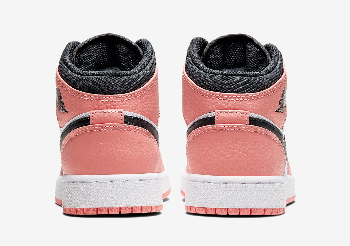 Jordan 1 Mid Pink Quartz 555112 Sneakers