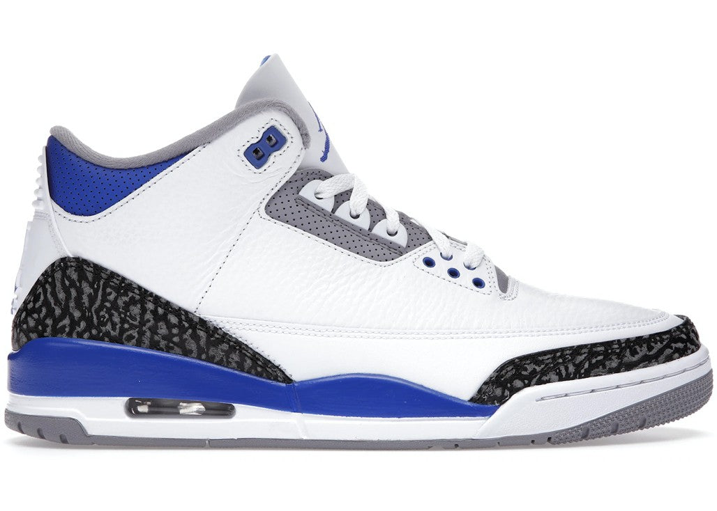 Jordan 3 Retro Racer Blue Sneakers