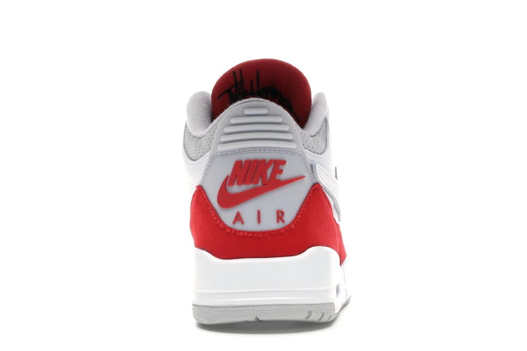 Jordan 3 Retro Tinker White University Red Sneakers