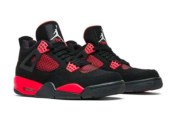 Jordan 4 Retro Red Thunder Sneakers