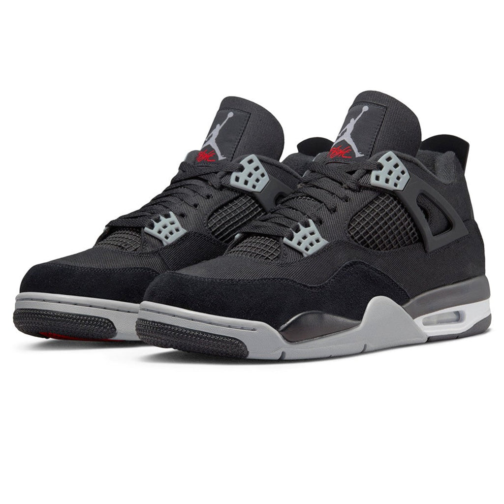 Jordan 4 Retro SE Black Canvas Sneakers