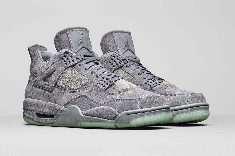 Jordan 4 x KAWs Grey Sneakers