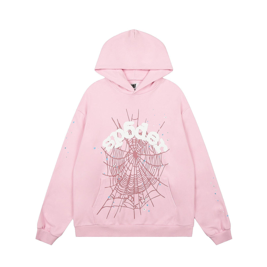 Sp5der Spiderweb Graphic Hoodie — hero