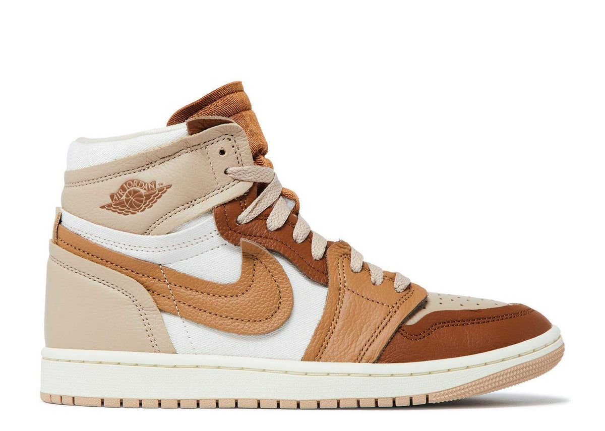 Women's Air Jordan 1 High Method Of Make Legend Medium Brown Sneakers