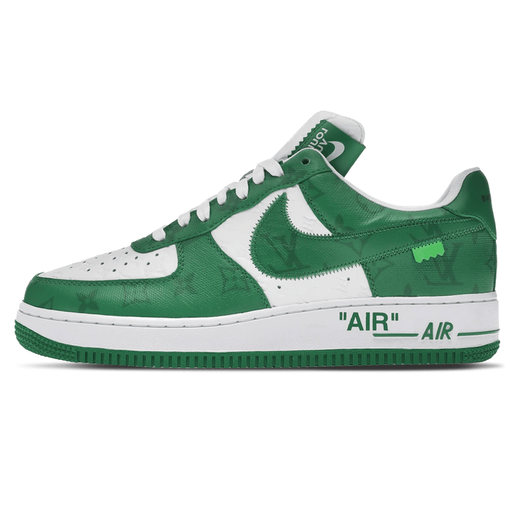 Nike Air Force 1 Low x Louis Vuitton By Virgil Abloh White Green Sneakers