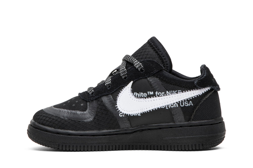 Nike Air Force 1 Low x Off-White Black White TD Sneakers