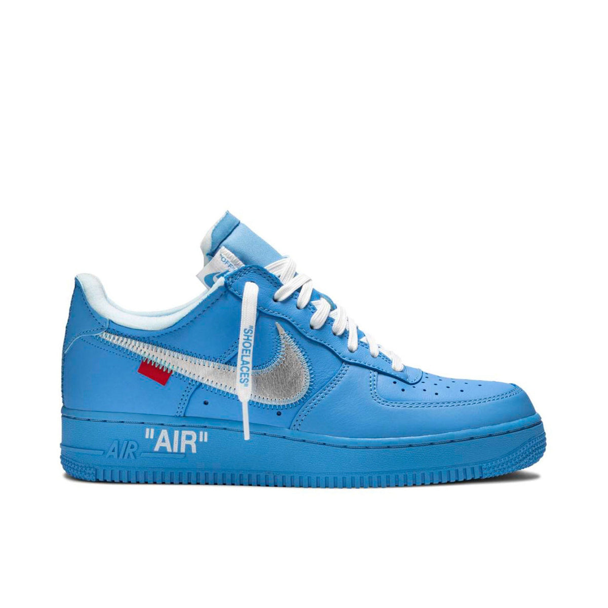 Off-White x Nike Air Force 1 Low MCA University Blue Sneakers