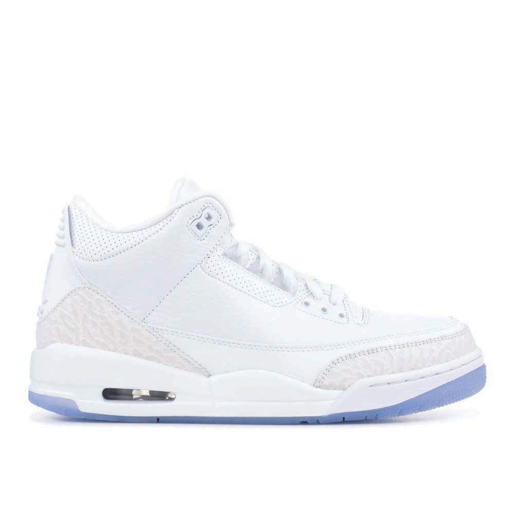 Air Jordan 3 Retro 'Triple White' Sneakers