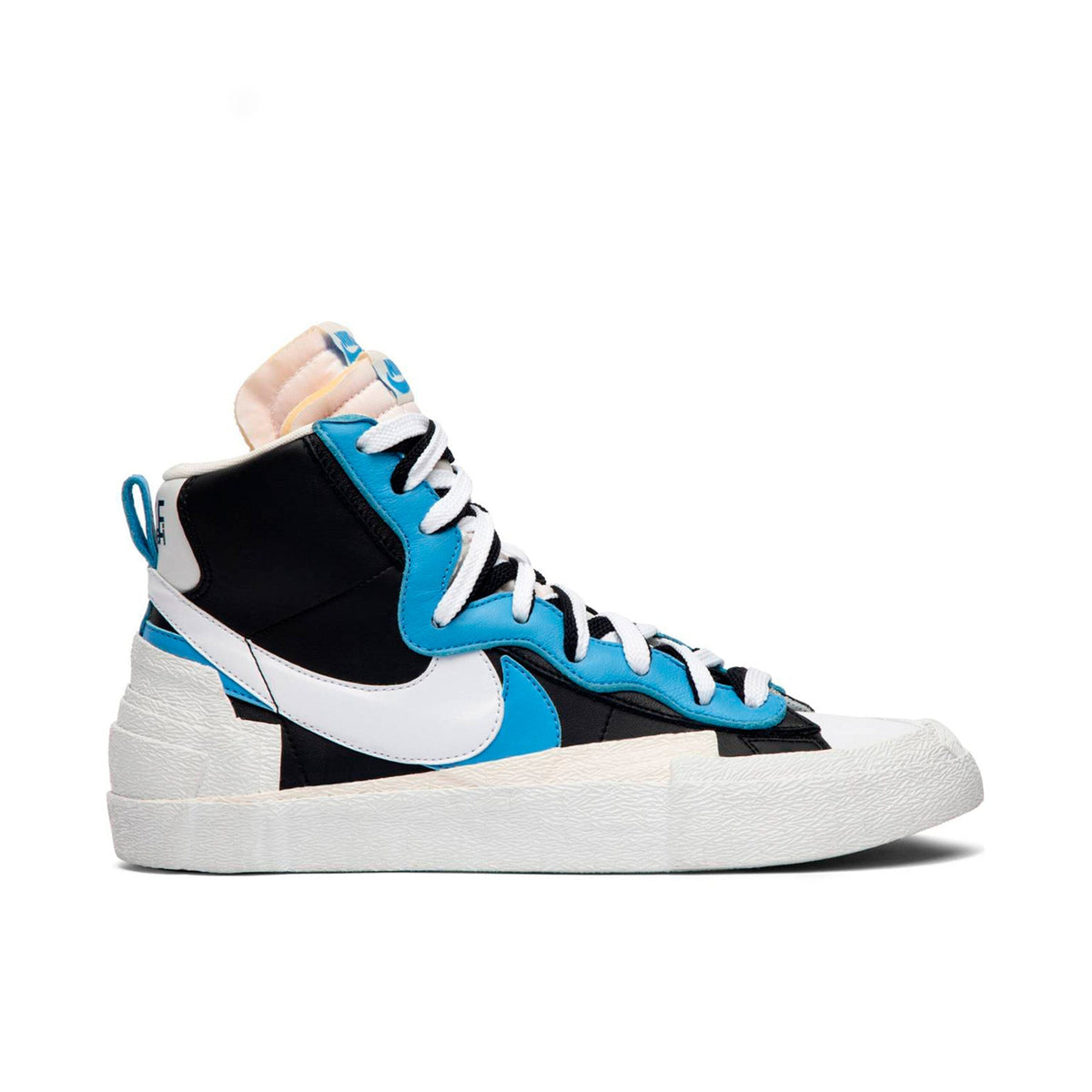 Sacai x Nike Blazer Mid Black Blue Sneakers