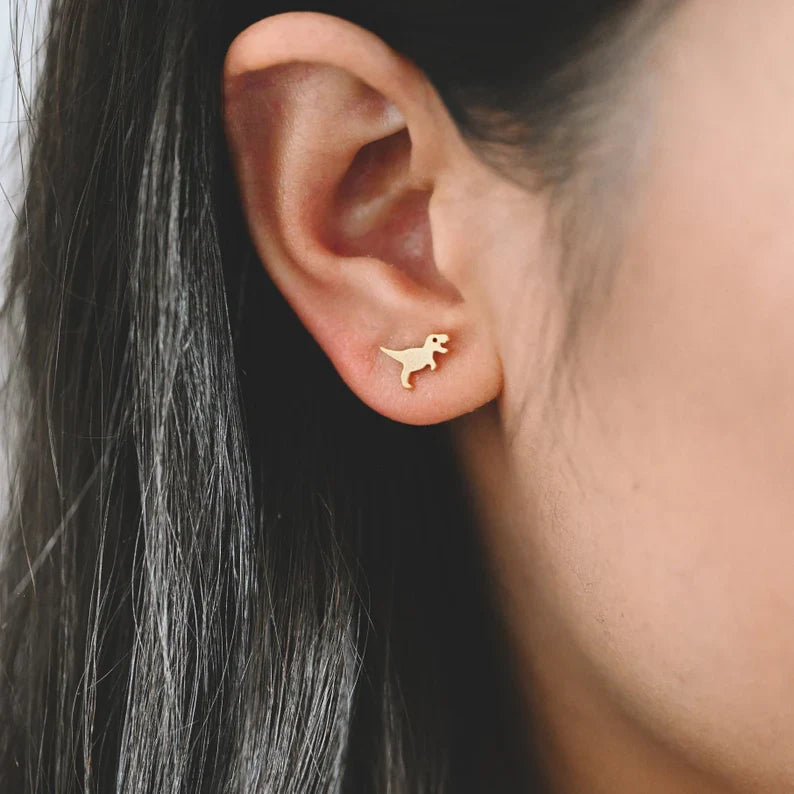 Dainty Dinosaur Studs